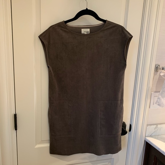 Wilfred Free boxy suede dress *can’t ship until June - Picture 1 of 2